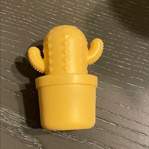 Orangey Yellow Cactus-Shaped Lip Balm